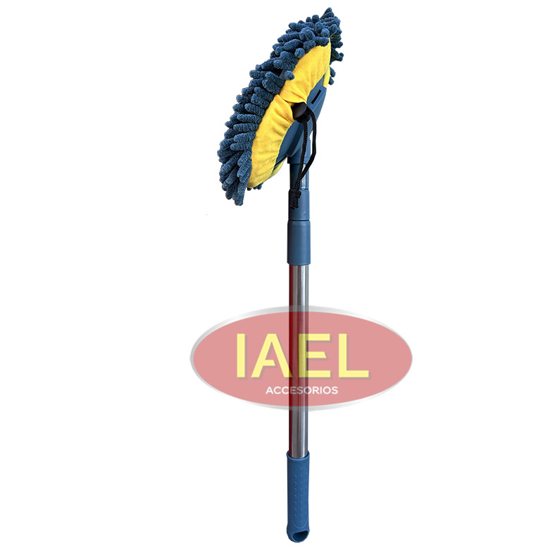 MOPA TELESCOPICA, DE MICROFIBRA, 52-110CM, IDEAL LAVADO DETAILING TECHO - 2