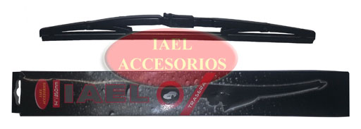 ESCOBILLA TRASERA 14`, ADAPT VW-CHEVROLET-FIAT, HOMOLOGADA, IAEL