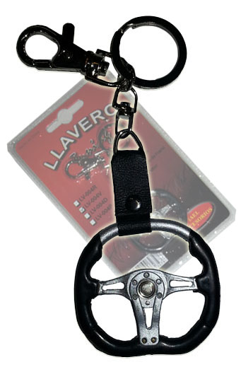 LLAVERO TUNING MOTIVO VOLANTE, METALICO