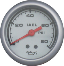 PRESION DE ACEITE, DEPORT, 52MM, FONDO BLANCO