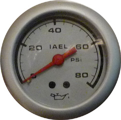 PRESION DE ACEITE, DEPORT, 52MM, FONDO GRIS