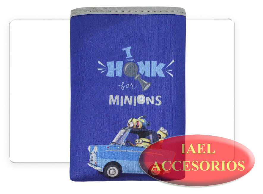 PORTA OBJETOS, MULTIFUNCIONAL, 11X12.5CM, MINIONS, PORTA LENTES, CELUL