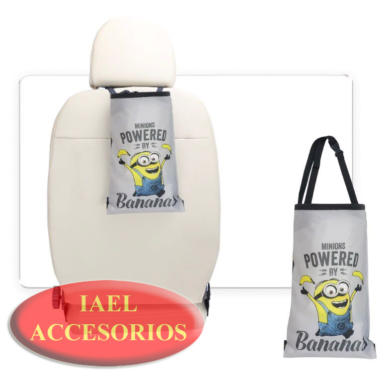 CESTO LAVABLE, 12.5X31CM, MINIONS, IDEAL PORTA BOTELLAS, TERMO, DESECH