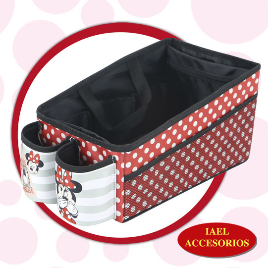 ORGANIZADOR CONSOLA DISNEY, MULTIFUNIONAL, 35X19X19CM, MINNIE, PORTA O