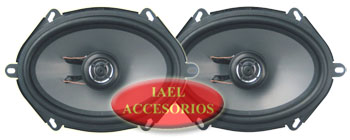 JGO. DE PARLANTES 5X7`, 2 VIAS 210WMAX