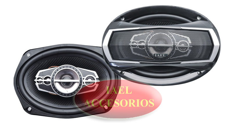 JGO. DE PARLANTES 6X9`, 5 VIAS 400WMAX