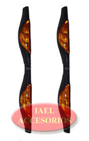 JGO. PROTECTOR P/PUERTA CON OJO DE GATO AMBAR
