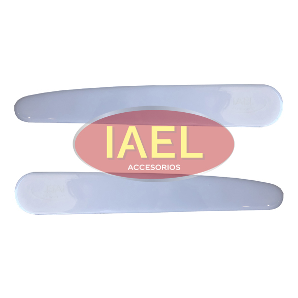 PROTECTOR DE PUERTA / PARAGOLPE ADHESIVO OVAL, TRANSPARENTE X2PCS - 2