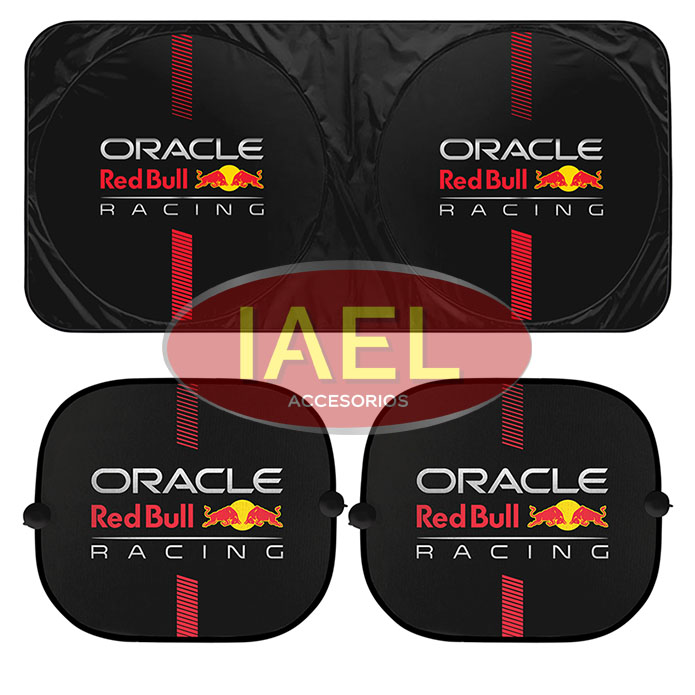 JGO. CORTINA X3 PARASOL PLEGABLE DELANTERA Y LATERAL - ORACLE RED BULL RACING