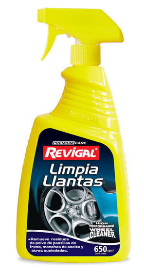 REVIGAL LIMPIA LLANTAS ESP ALEACION Y ACERO 650CM3