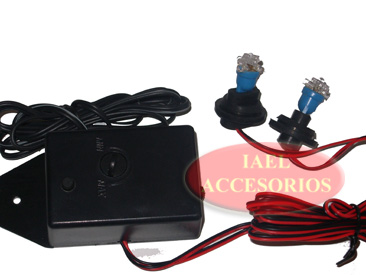 FLASH DE OPTICA, LED AZUL 3 FUNCIONES