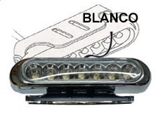 JGO. FARITO 7 LED LUZ BLANCA CARCAZA CR