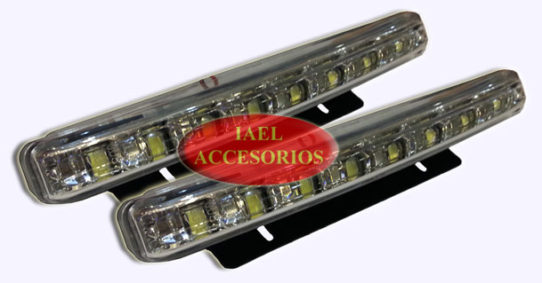 JGO. FARITO 8 LED X2 LUZ BLANCA DE DIA BRILLANTE