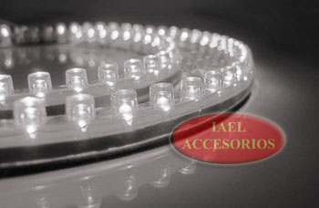 TIRA DE LED FLEX FRONTAL BLANCA, 72CM 12V, SUPER POTENTE