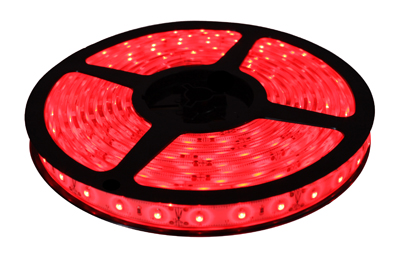 ROLLO DE LED 5MTS 300 LED ROJO 12V