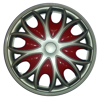 JGO. TAZAS GRIS C/ LUNA ROJA 15` LUNAR