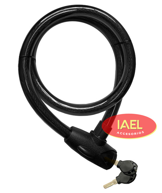 LINGA PITON ACERO REFORZADA, LLAVE SEGURIDAD 20X120 CM.