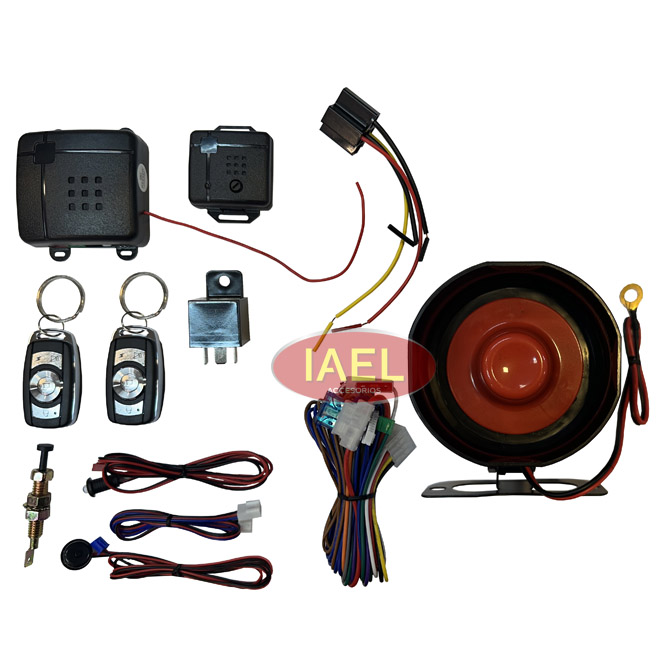 ALARMA PARA AUTO, CON CONTROL REMOTO, SIRENA Y VOLUMETRICO, COMPLETA PARA INSTALAR - 2