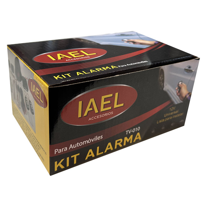 ALARMA PARA AUTO, CON CONTROL REMOTO, SIRENA Y VOLUMETRICO, COMPLETA PARA INSTALAR - 3