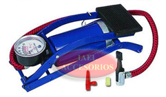 INFLADOR DE PIE CON MANOMETRO