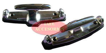 JGO. CORNAMUZAS X2 PIEZAS, CROMADAS