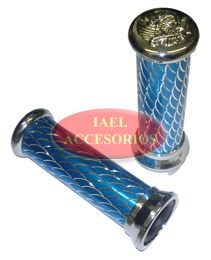 JGO. PUNOS MOTO MODELO ESCAMAS AZUL