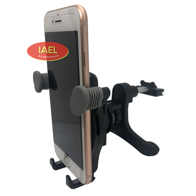 PORTA CELULAR, AUTO REGULABLE, TOPE SILICONA, PARA VENTILACION - 2