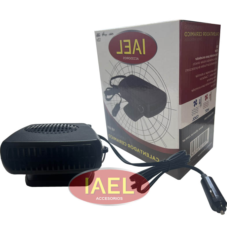CALOVENTOR CERAMICO 12V. 150W GIRATORIO