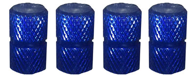TAPITA VALVULA TRABAJ. AZUL X4 PIEZAS